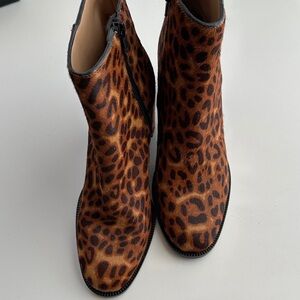 Steve Madden Animal Print Ankle Booties